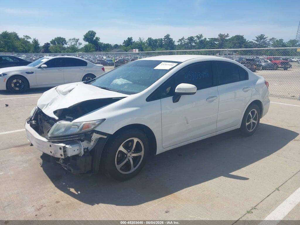 19XFB2F70FE103813 2015 HONDA CIVIC photo no. 2