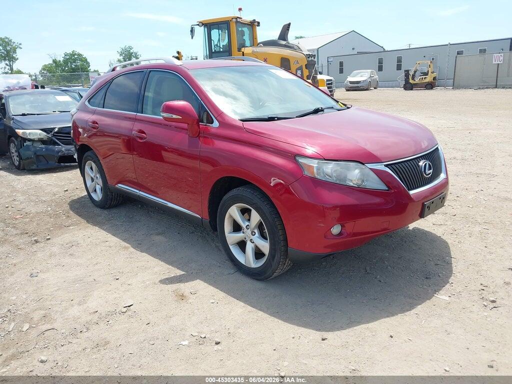 2T2BK1BA4AC032662 2010 LEXUS RX 350 photo no. 1