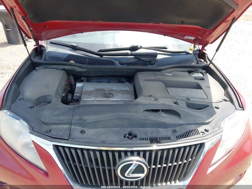 2T2BK1BA4AC032662 2010 LEXUS RX 350 photo no. 10