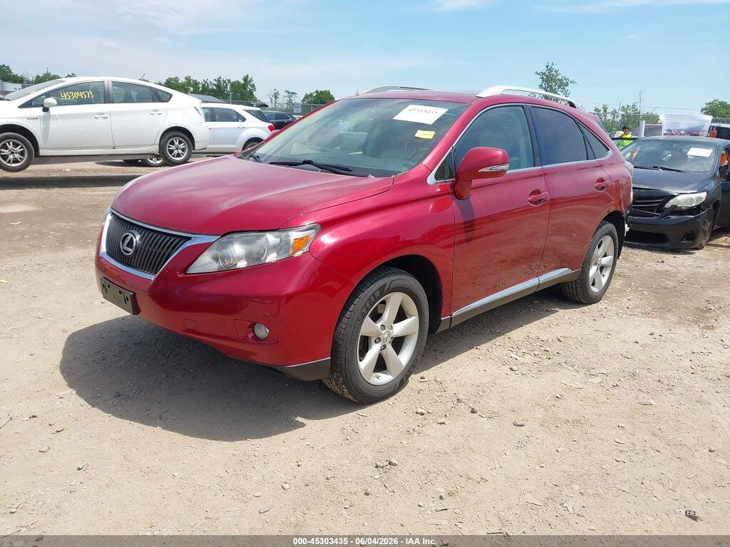 2T2BK1BA4AC032662 2010 LEXUS RX 350 photo no. 2