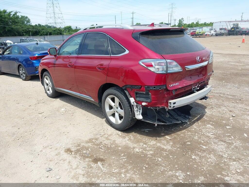 2T2BK1BA4AC032662 2010 LEXUS RX 350 photo no. 3
