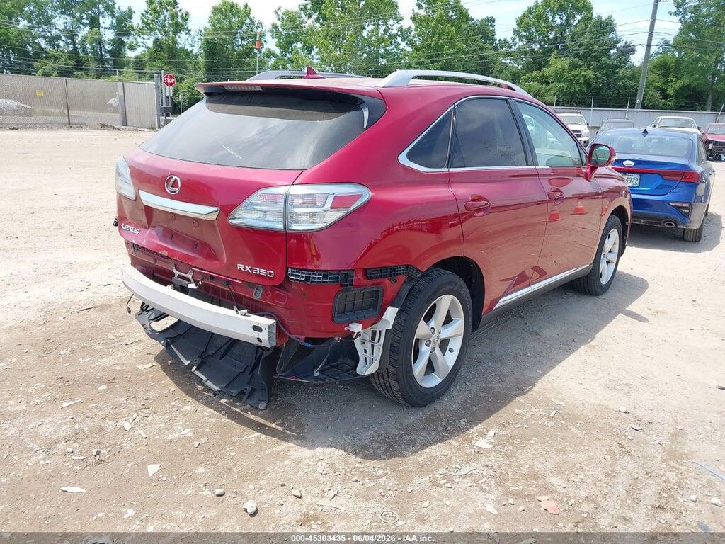 2T2BK1BA4AC032662 2010 LEXUS RX 350 photo no. 4