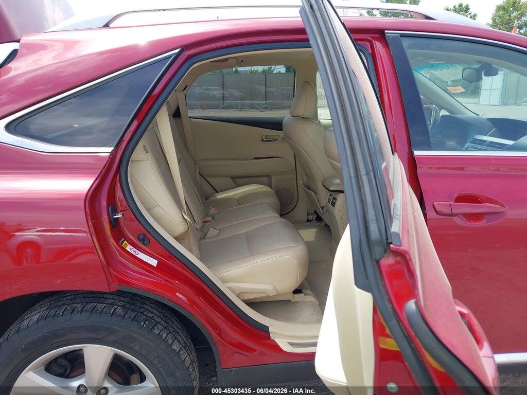 2T2BK1BA4AC032662 2010 LEXUS RX 350 photo no. 8
