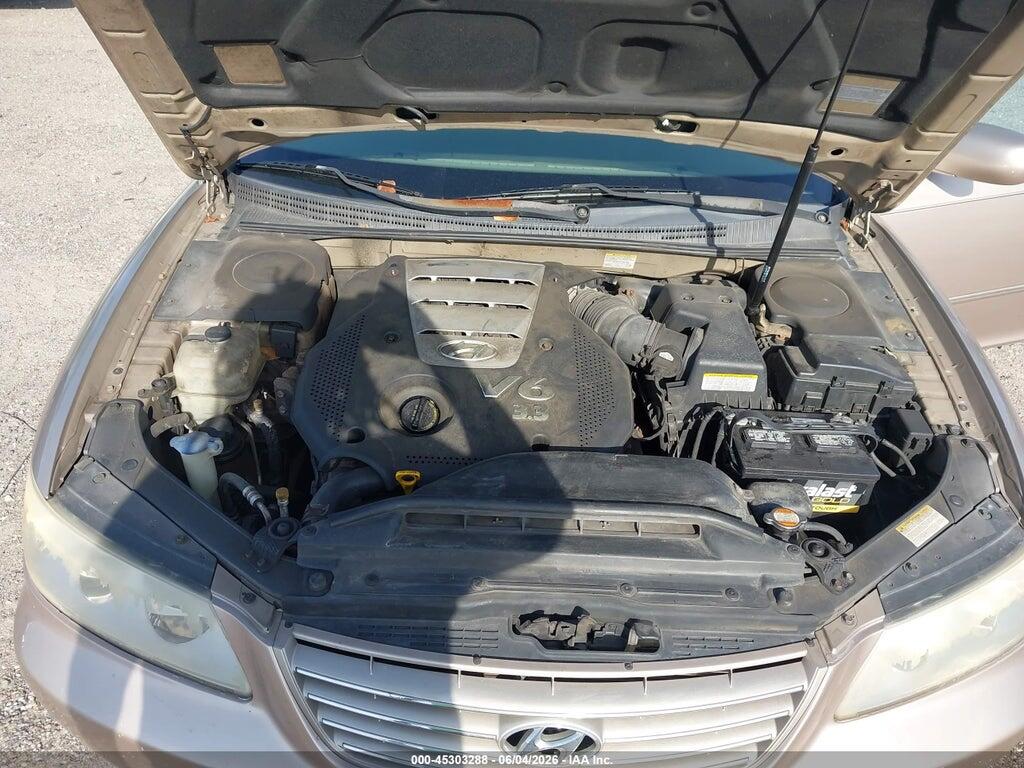 KMHFC46D57A199999 2007 HYUNDAI AZERA photo no. 10