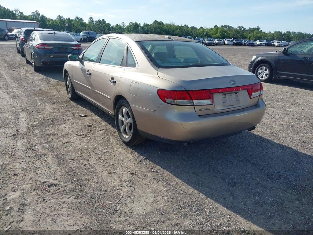 KMHFC46D57A199999 2007 HYUNDAI AZERA photo no. 3