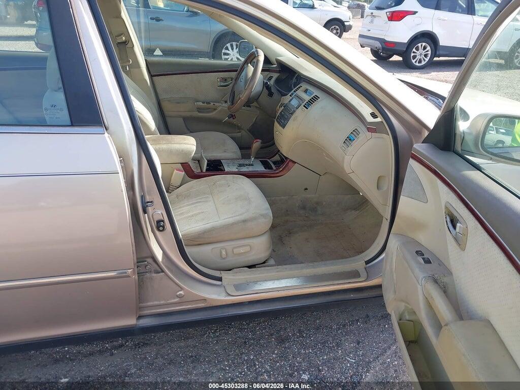 KMHFC46D57A199999 2007 HYUNDAI AZERA photo no. 5
