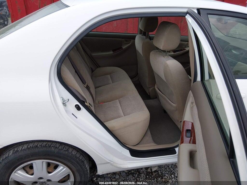 2T1BR32E05C368703 2005 TOYOTA COROLLA photo no. 8