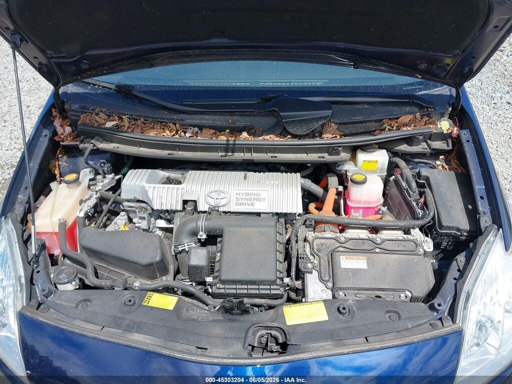 JTDKN3DU8E1740874 2014 TOYOTA PRIUS photo no. 10