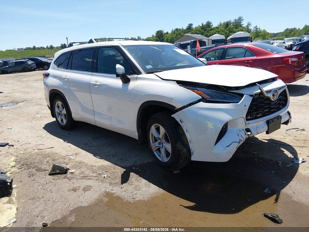 5TDBZRBH0MS135343 2021 TOYOTA HIGHLANDER photo no. 1