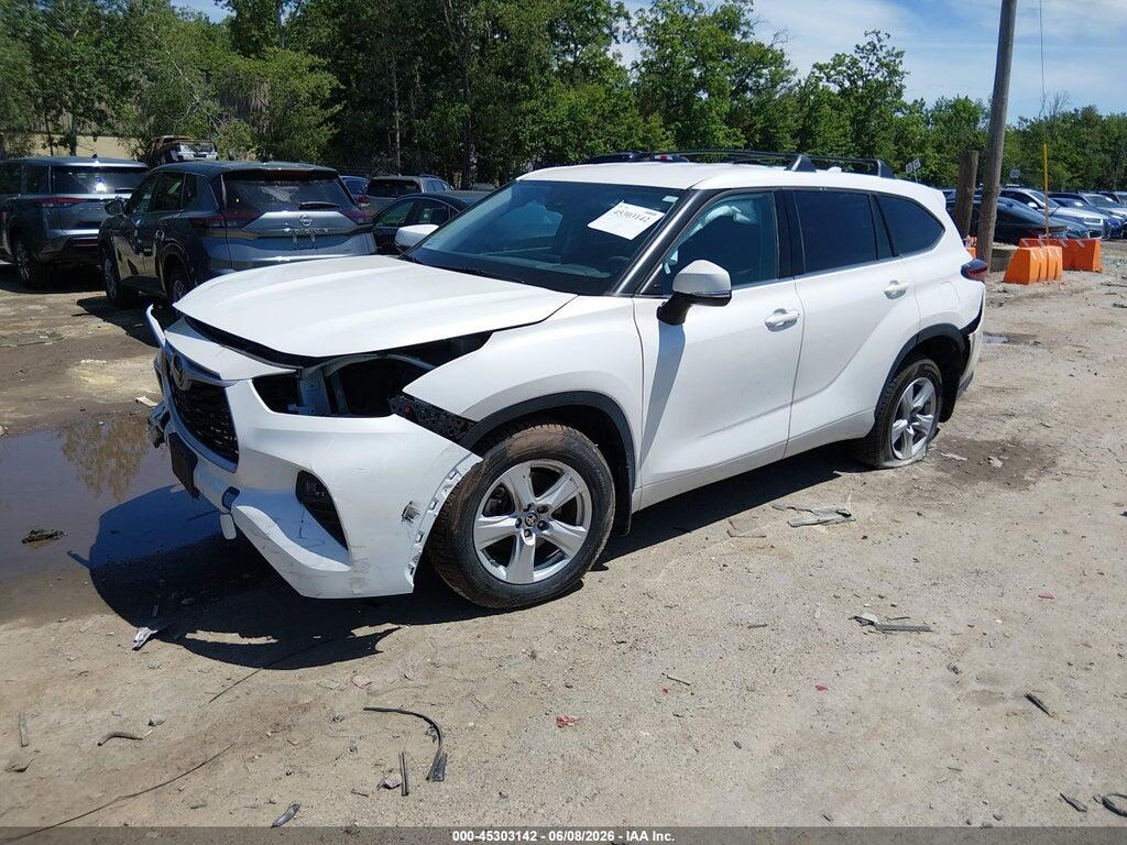 5TDBZRBH0MS135343 2021 TOYOTA HIGHLANDER photo no. 2