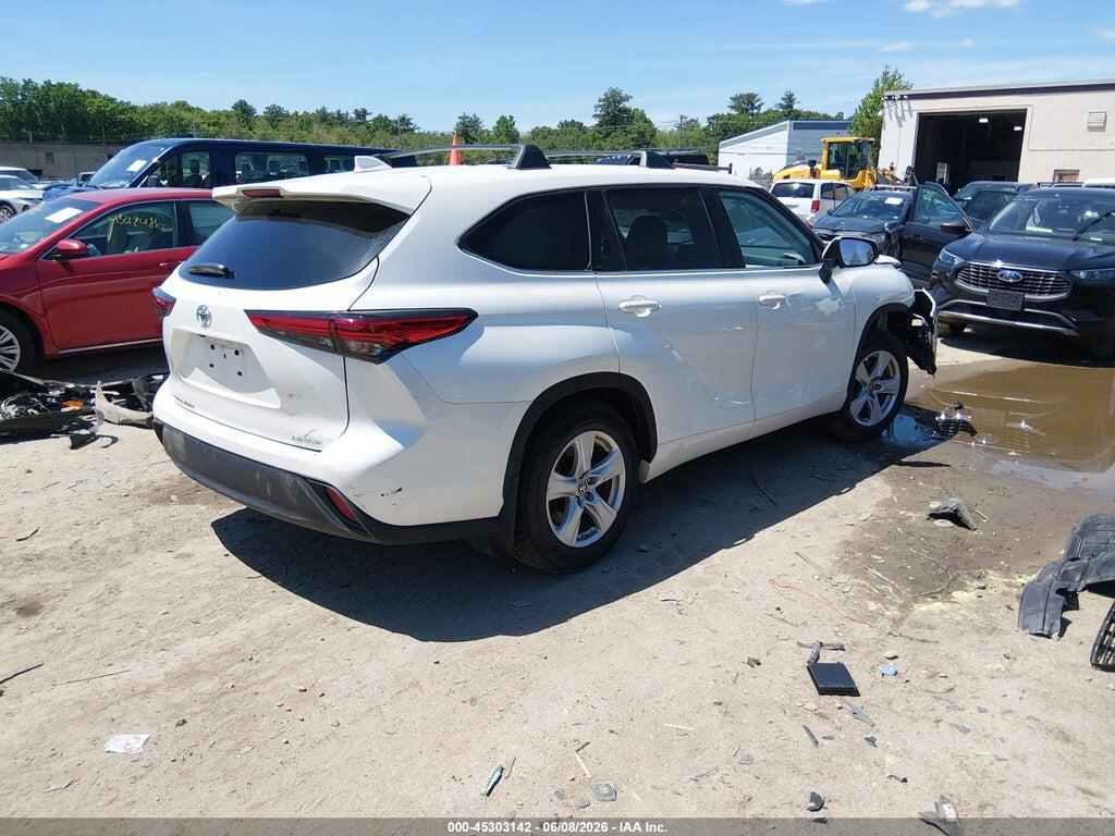 5TDBZRBH0MS135343 2021 TOYOTA HIGHLANDER photo no. 4