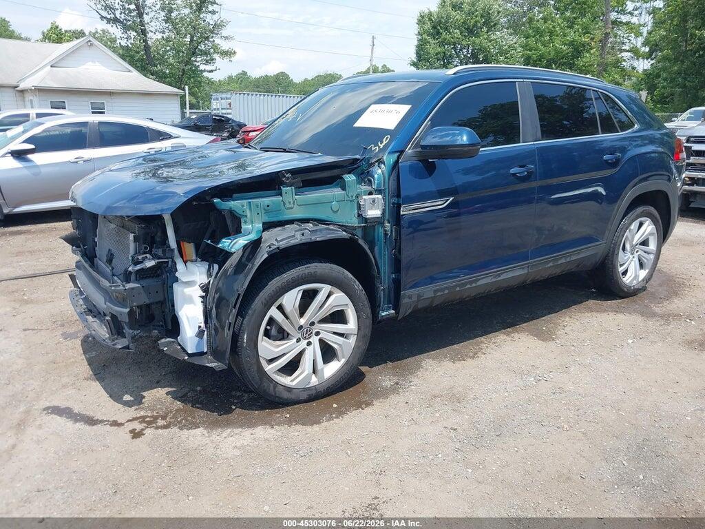 1V2ME2CA4LC209942 2020 VOLKSWAGEN ATLAS CROSS SPORT photo no. 2