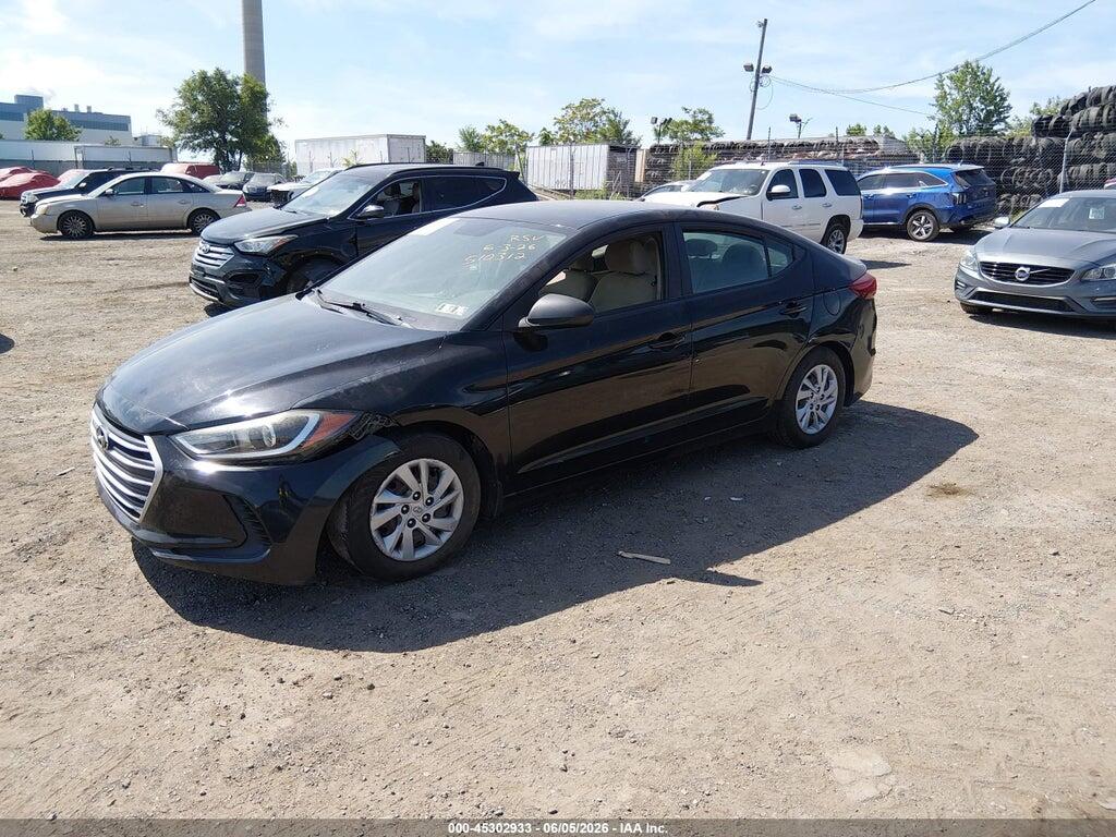 KMHD74LF0JU510312 2018 HYUNDAI ELANTRA photo no. 2