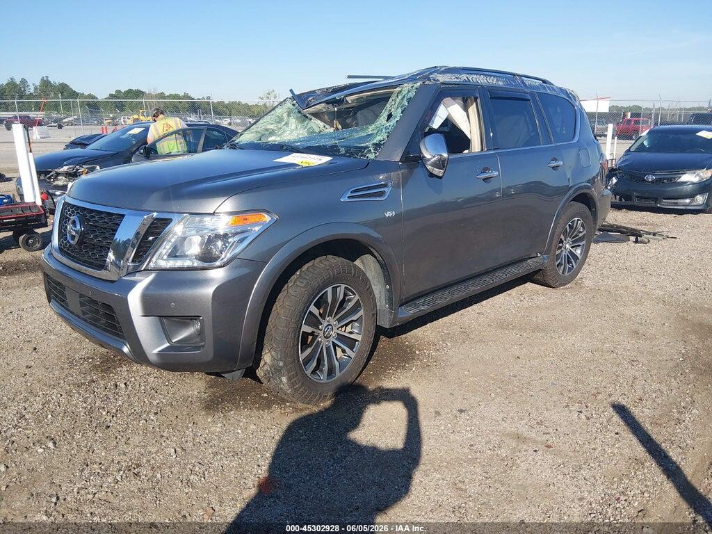 JN8AY2ND2L9109018 2020 NISSAN ARMADA photo no. 2