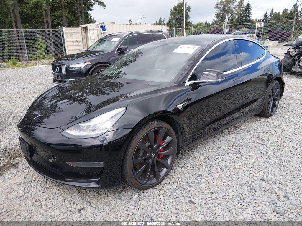 5YJ3E1EC2LF741943 2020 TESLA MODEL 3 photo no. 2