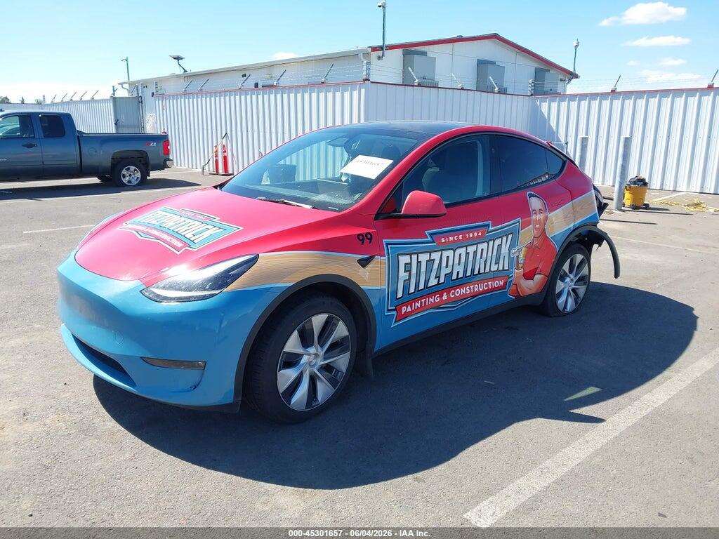 7SAYGDEE8PF962801 2023 TESLA MODEL Y photo no. 2