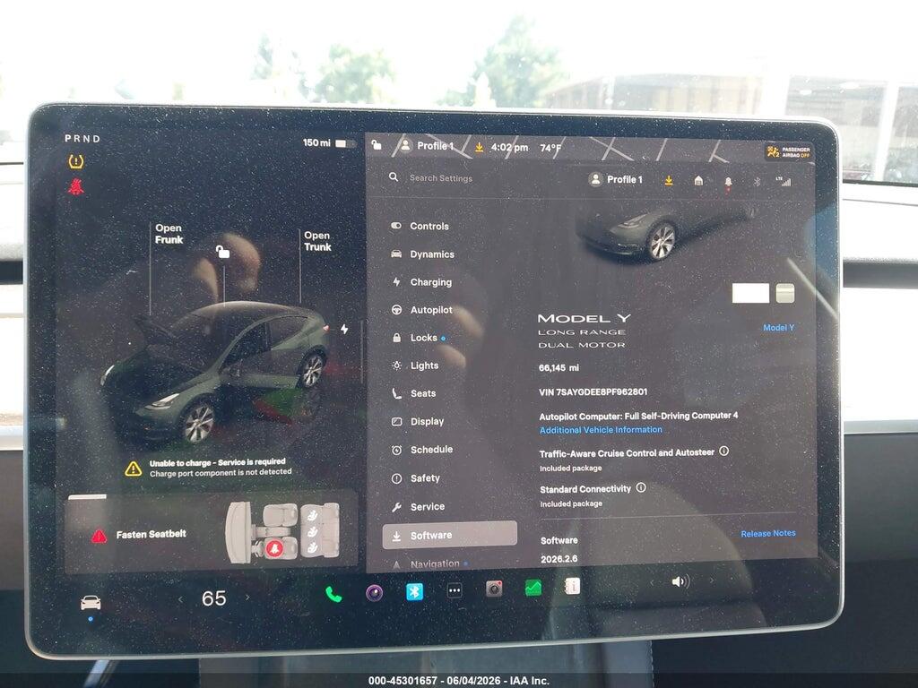 7SAYGDEE8PF962801 2023 TESLA MODEL Y photo no. 7
