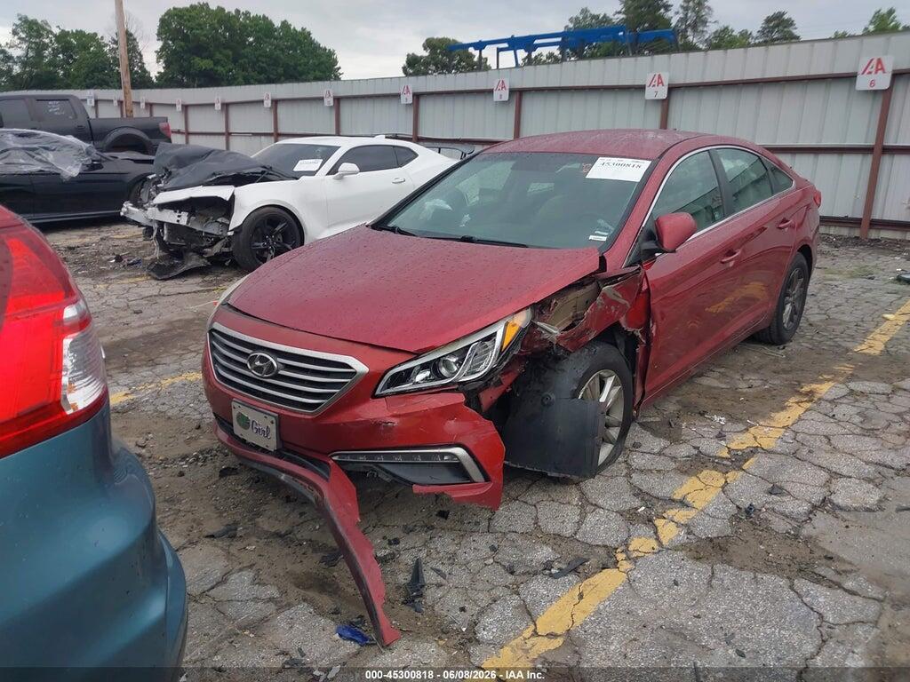 5NPE24AF7FH124367 2015 HYUNDAI SONATA photo no. 2