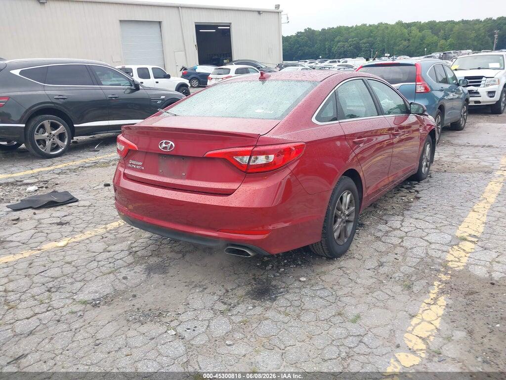 5NPE24AF7FH124367 2015 HYUNDAI SONATA photo no. 4