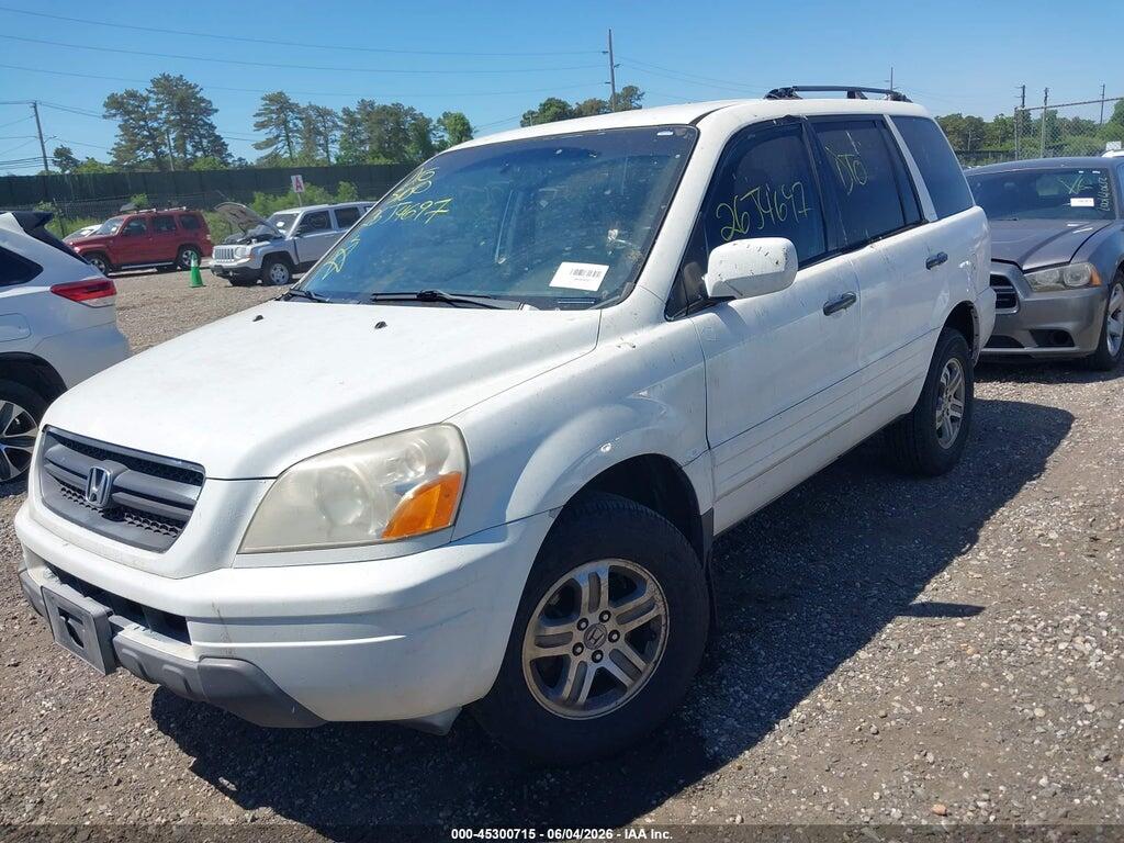 2HKYF18543H570632 2003 HONDA PILOT photo no. 2