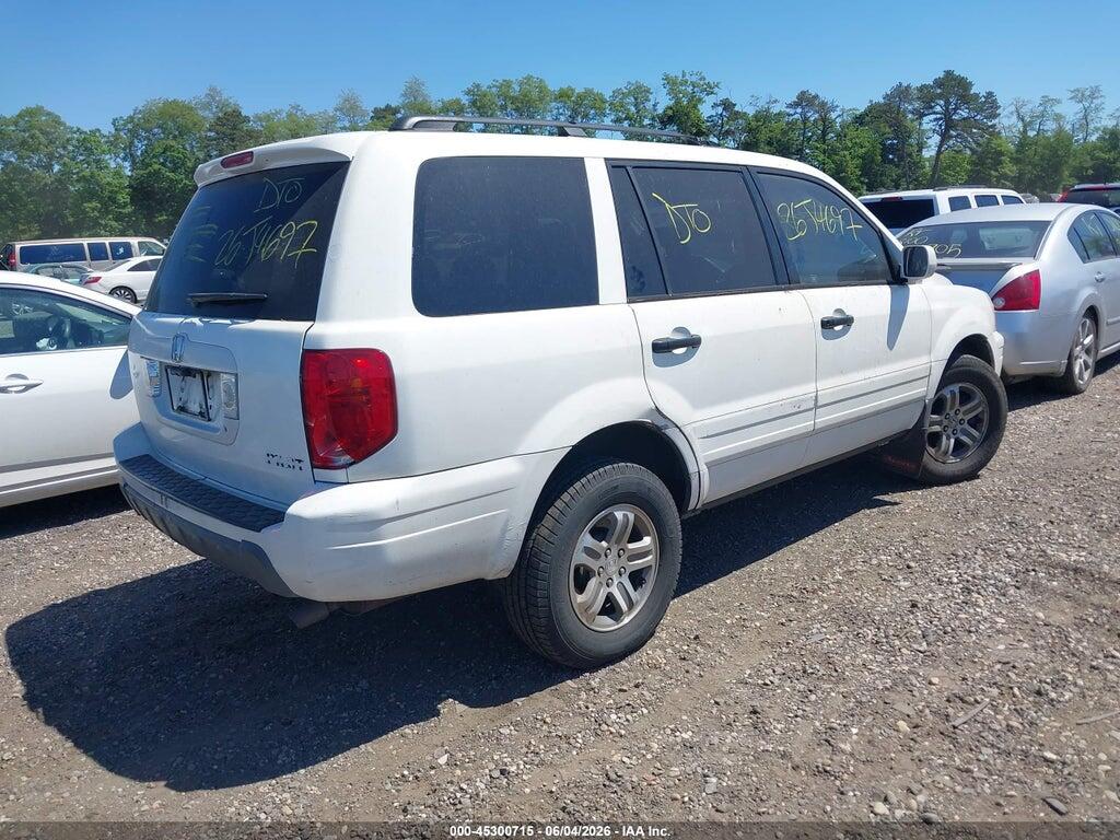 2HKYF18543H570632 2003 HONDA PILOT photo no. 4