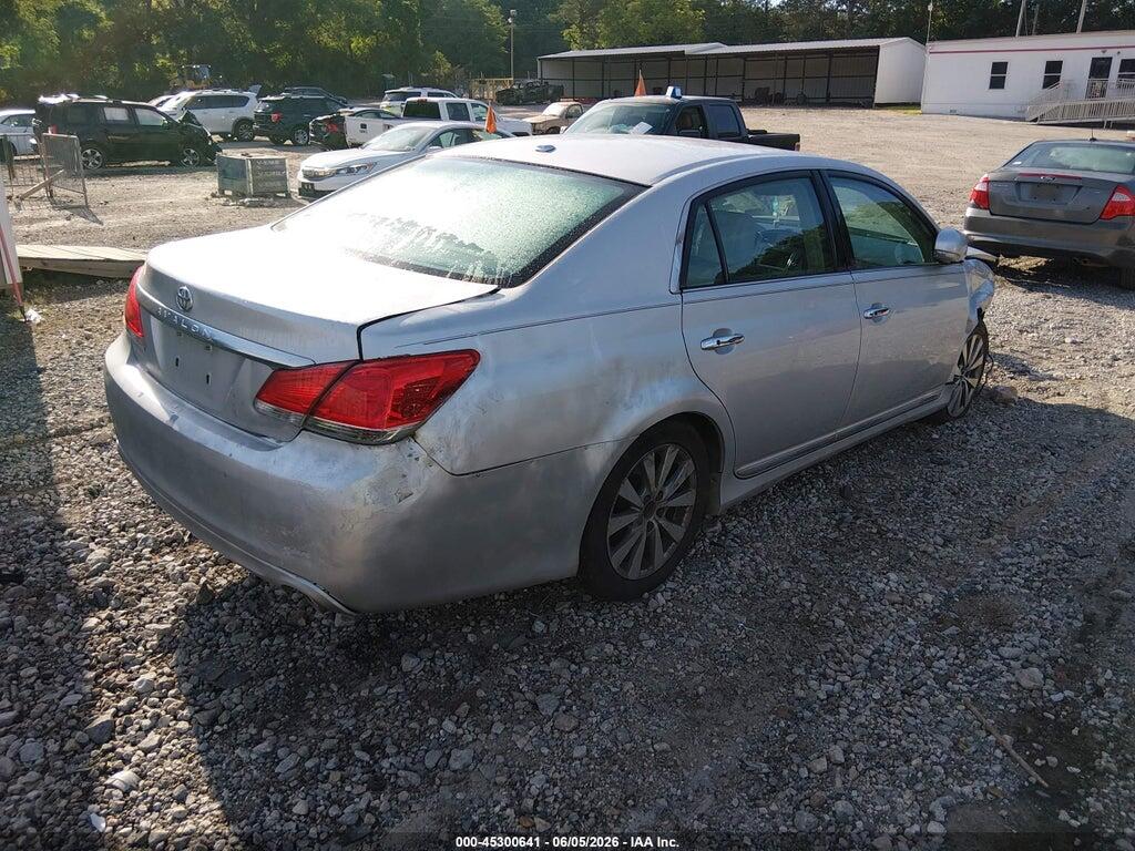 4T1BK3DB6BU379450 2011 TOYOTA AVALON photo no. 4