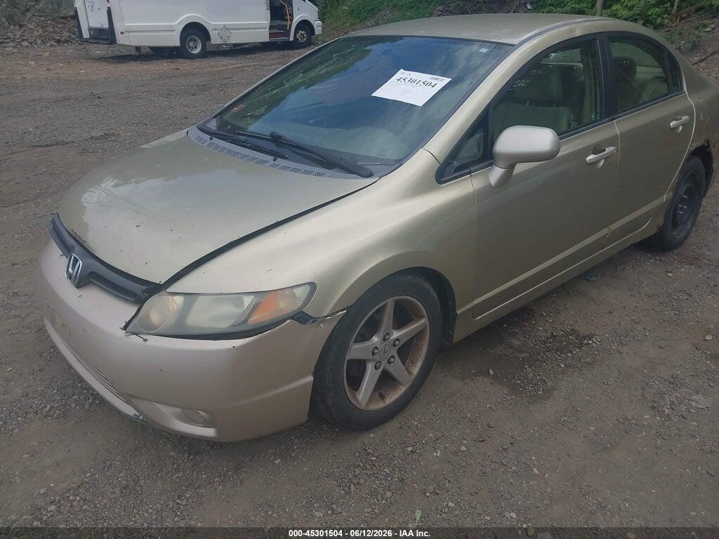1HGFA16568L033290 2008 HONDA CIVIC photo no. 2