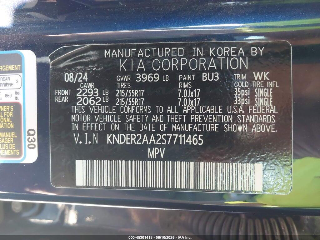 KNDER2AA2S7711465 2025 KIA SELTOS photo no. 9