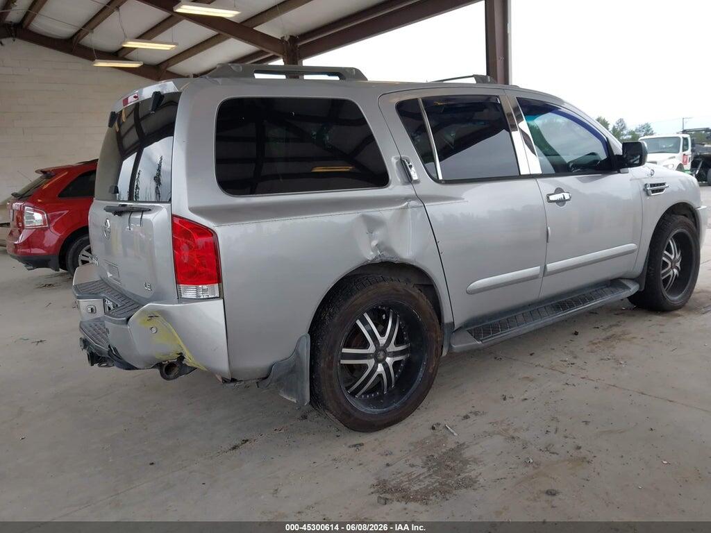 5N1AA08B34N722896 2004 NISSAN PATHFINDER ARMADA photo no. 4