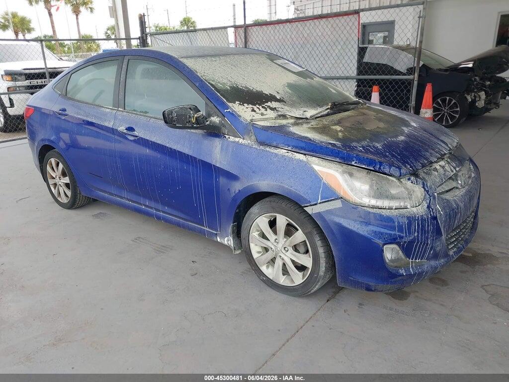 KMHCU4AE3EU608190 2014 HYUNDAI ACCENT photo no. 1
