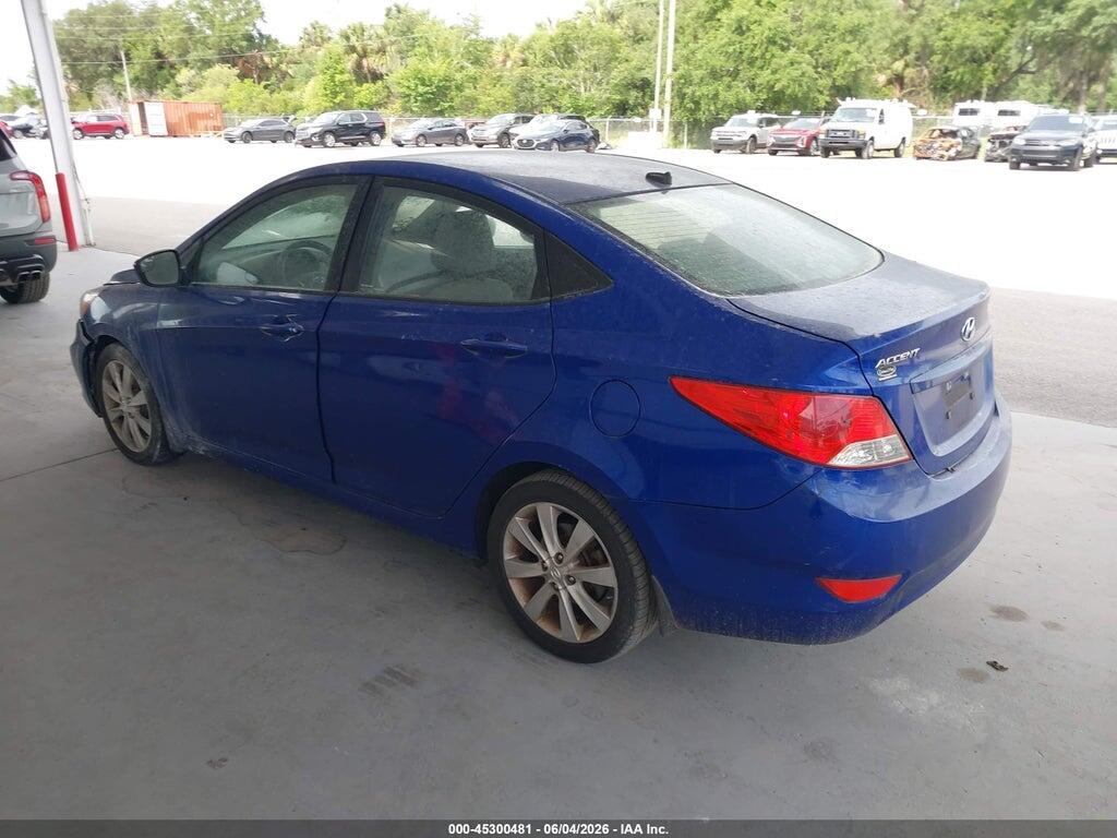 KMHCU4AE3EU608190 2014 HYUNDAI ACCENT photo no. 3