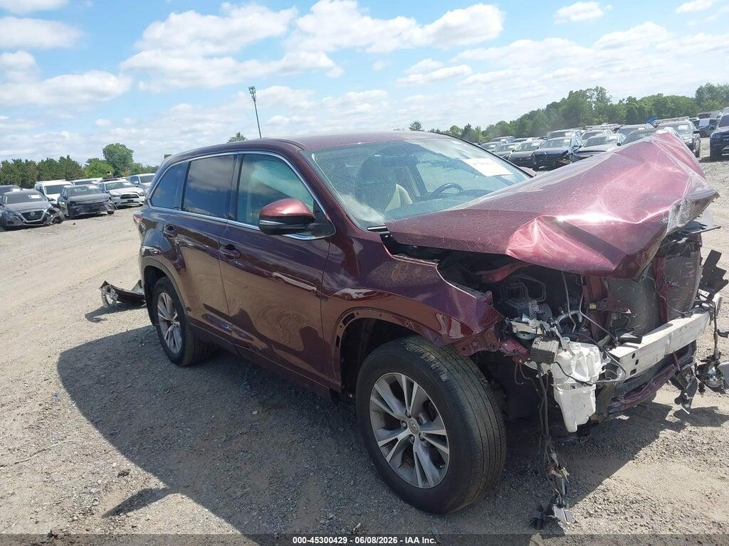 5TDBKRFH4FS154415 2015 TOYOTA HIGHLANDER photo no. 1