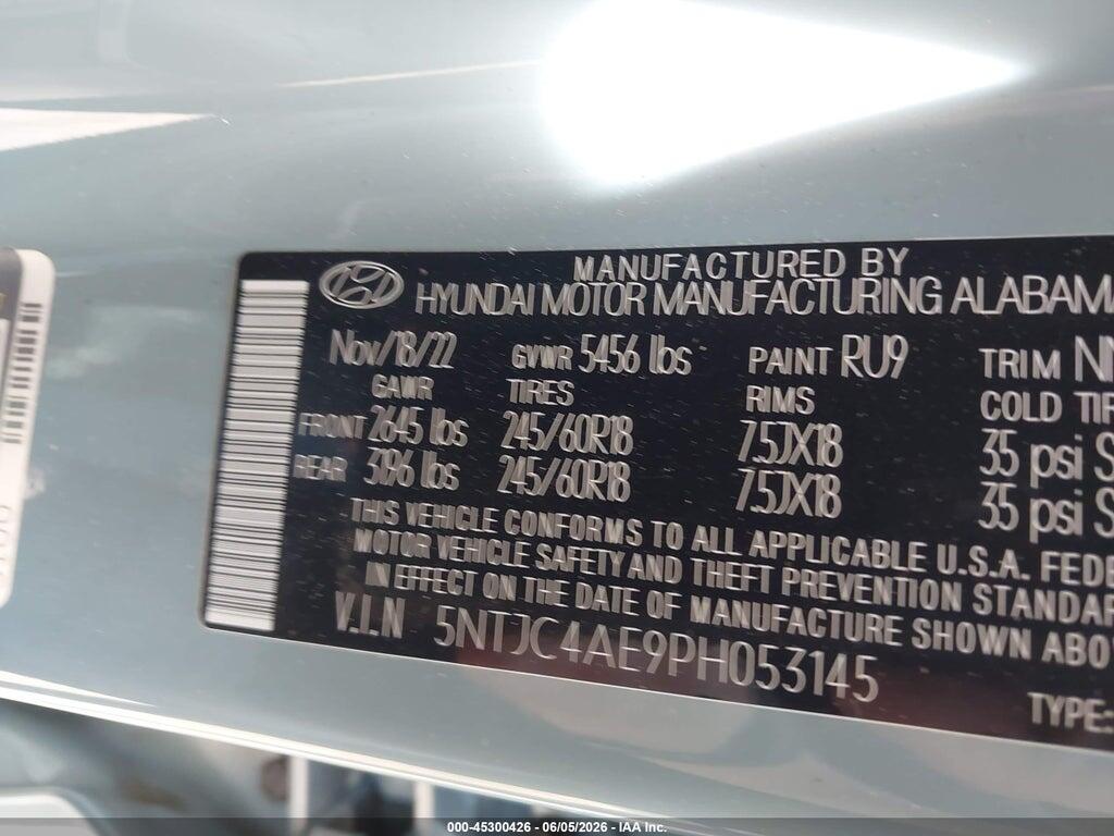 5NTJC4AE9PH053145 2023 HYUNDAI SANTA CRUZ photo no. 9