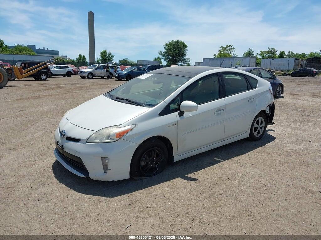 JTDKN3DU1D1709710 2013 TOYOTA PRIUS photo no. 2