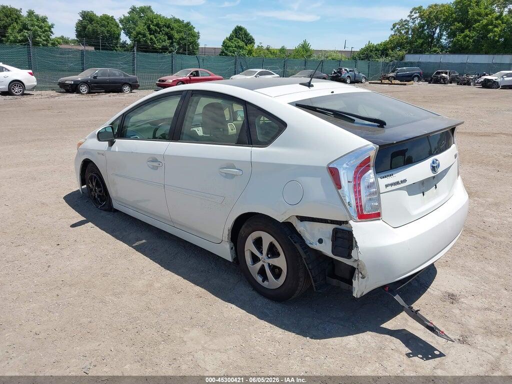 JTDKN3DU1D1709710 2013 TOYOTA PRIUS photo no. 3