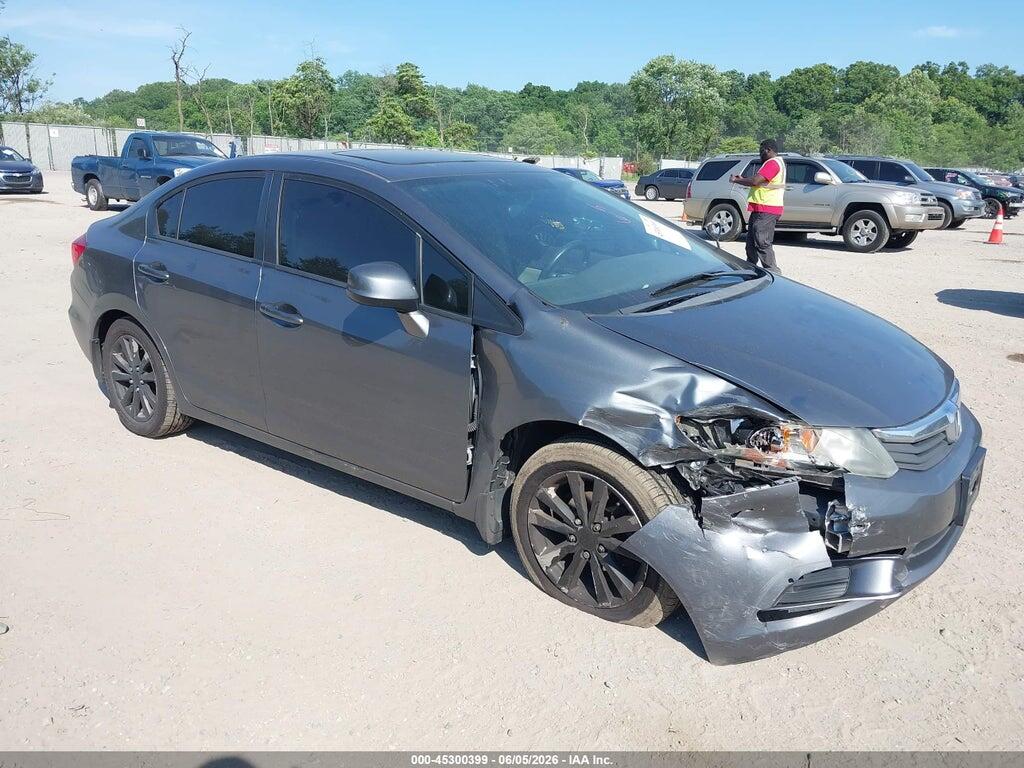 19XFB2F82CE381942 2012 HONDA CIVIC photo no. 1
