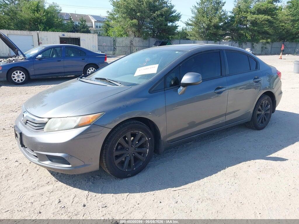 19XFB2F82CE381942 2012 HONDA CIVIC photo no. 2
