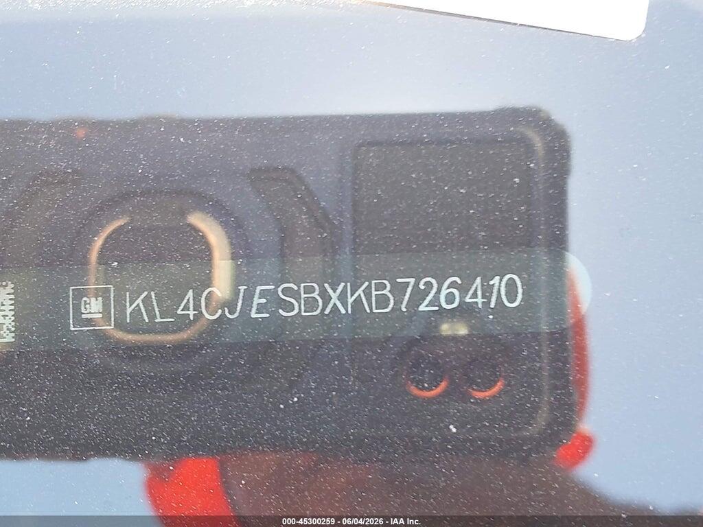 KL4CJESBXKB726410 2019 BUICK ENCORE photo no. 9