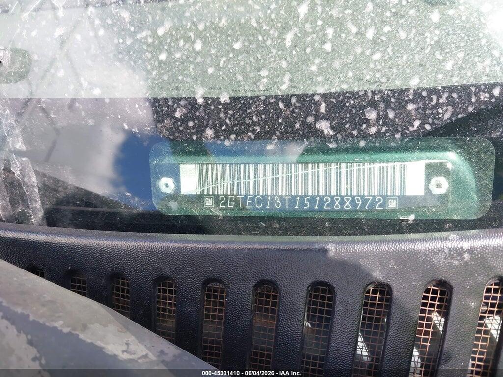 2GTEC13T151288972 2005 GMC SIERRA 1500 photo no. 9