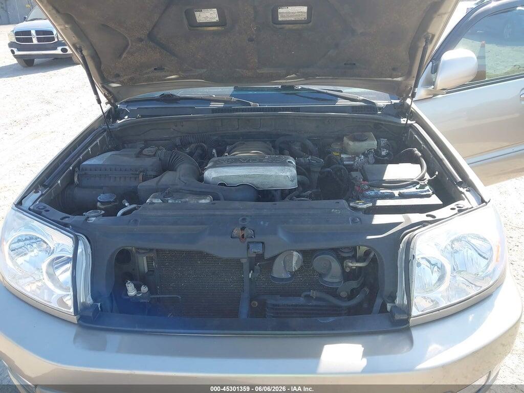 JTEBT17R248017637 2004 TOYOTA 4RUNNER photo no. 10