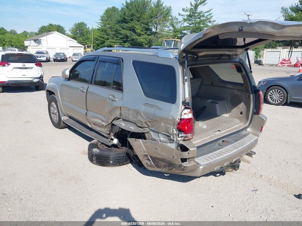 JTEBT17R248017637 2004 TOYOTA 4RUNNER photo no. 3