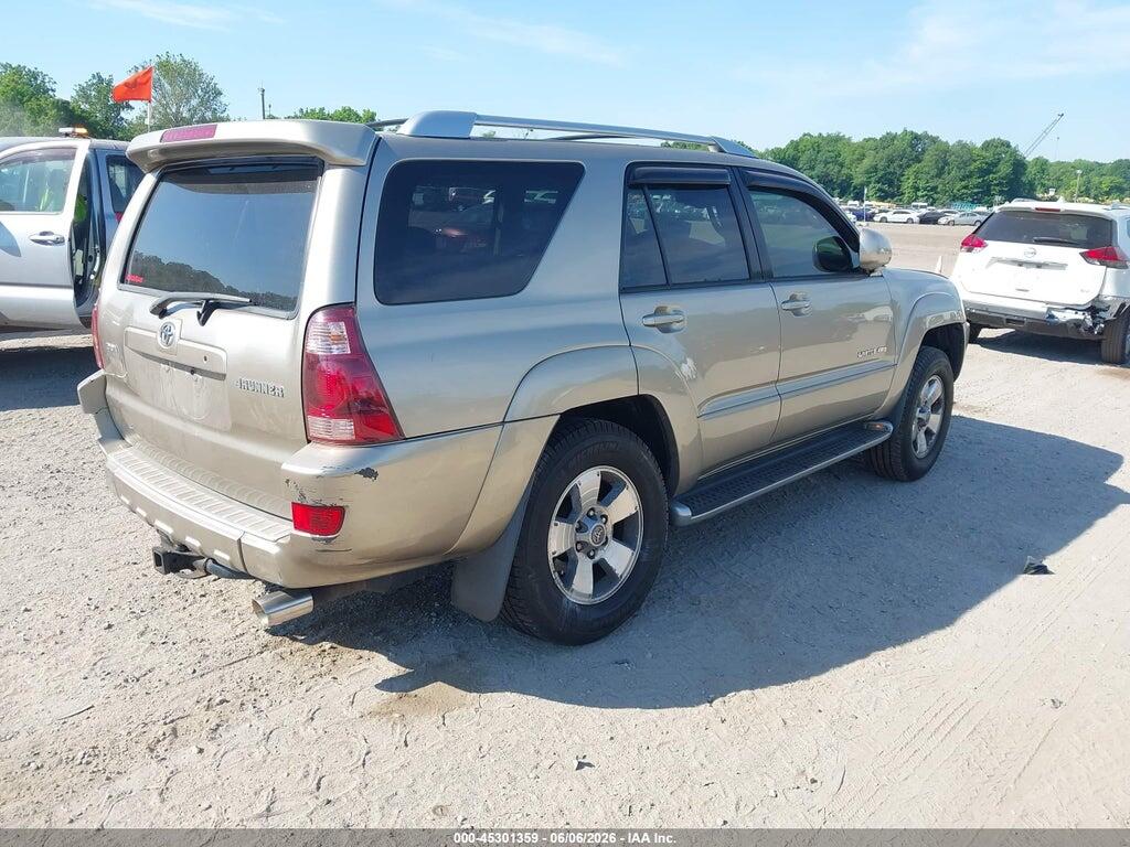 JTEBT17R248017637 2004 TOYOTA 4RUNNER photo no. 4