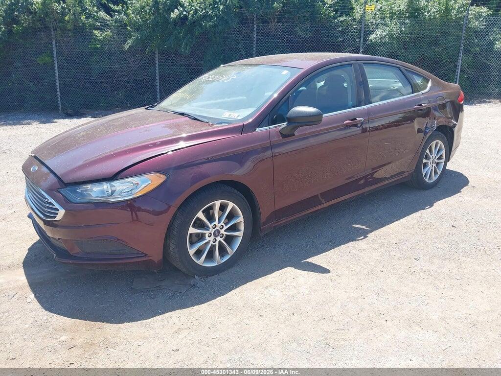 3FA6P0H74HR107495 2017 FORD FUSION photo no. 2