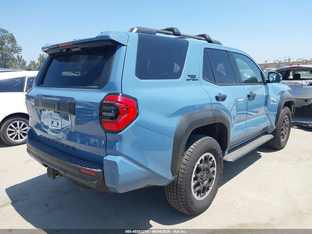 JTEVA5BR5T5100688 2026 TOYOTA 4RUNNER photo no. 4