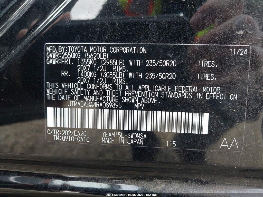 JTMABABA4RA089895 2024 SUBARU SOLTERRA photo no. 9