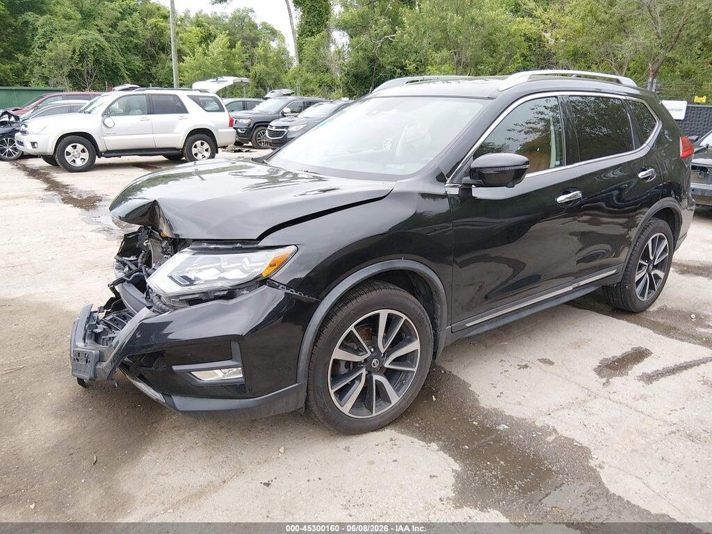 JN8AT2MVXHW024347 2017 NISSAN ROGUE photo no. 2