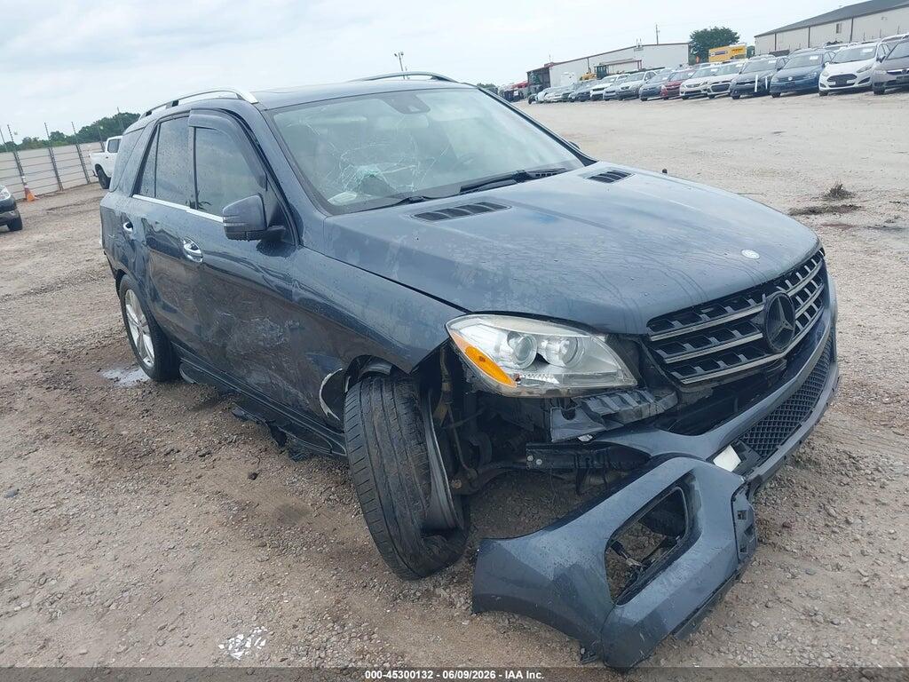 4JGDA5JB5DA106872 2013 MERCEDES-BENZ ML 350 photo no. 1