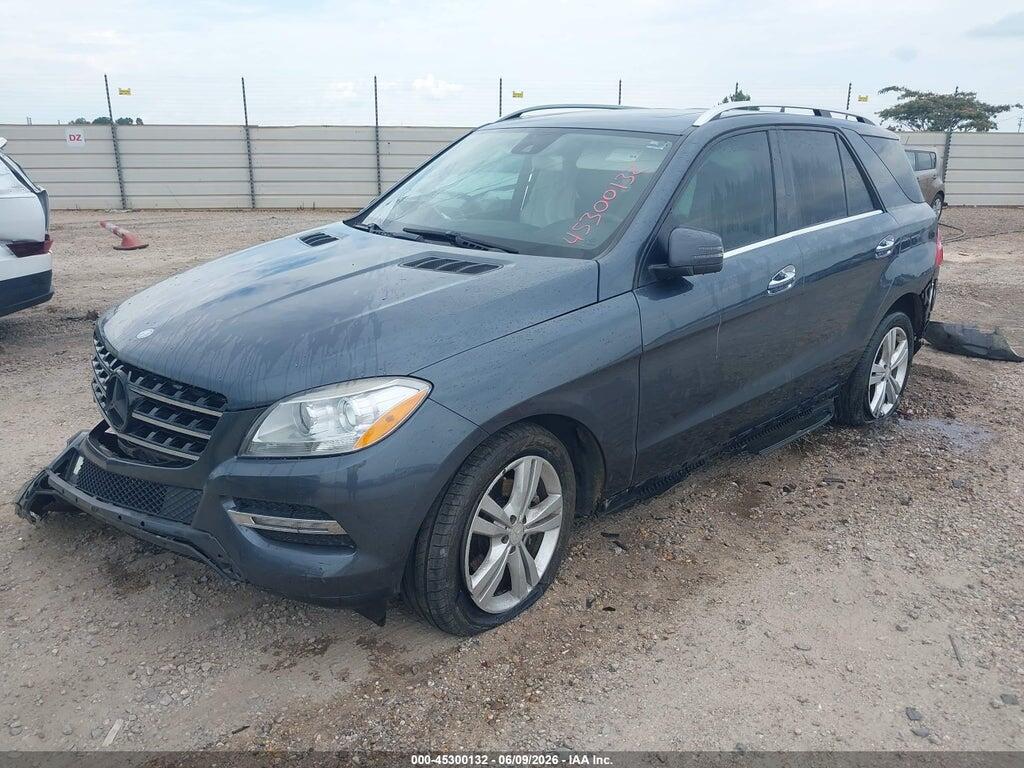 4JGDA5JB5DA106872 2013 MERCEDES-BENZ ML 350 photo no. 2