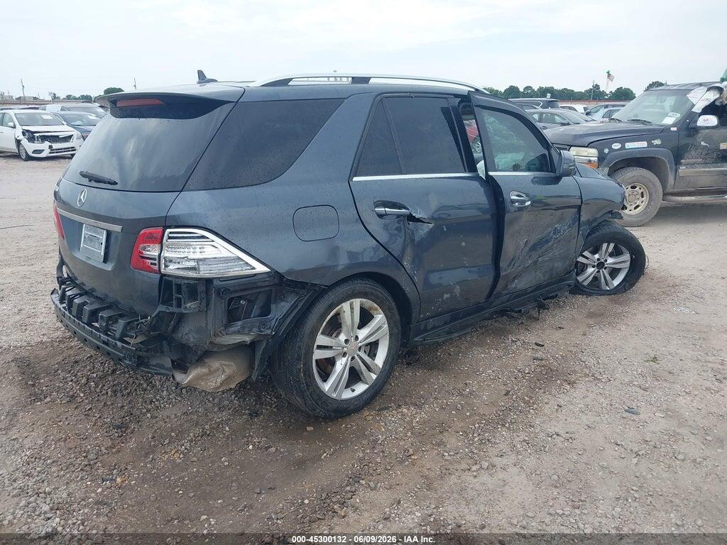 4JGDA5JB5DA106872 2013 MERCEDES-BENZ ML 350 photo no. 4