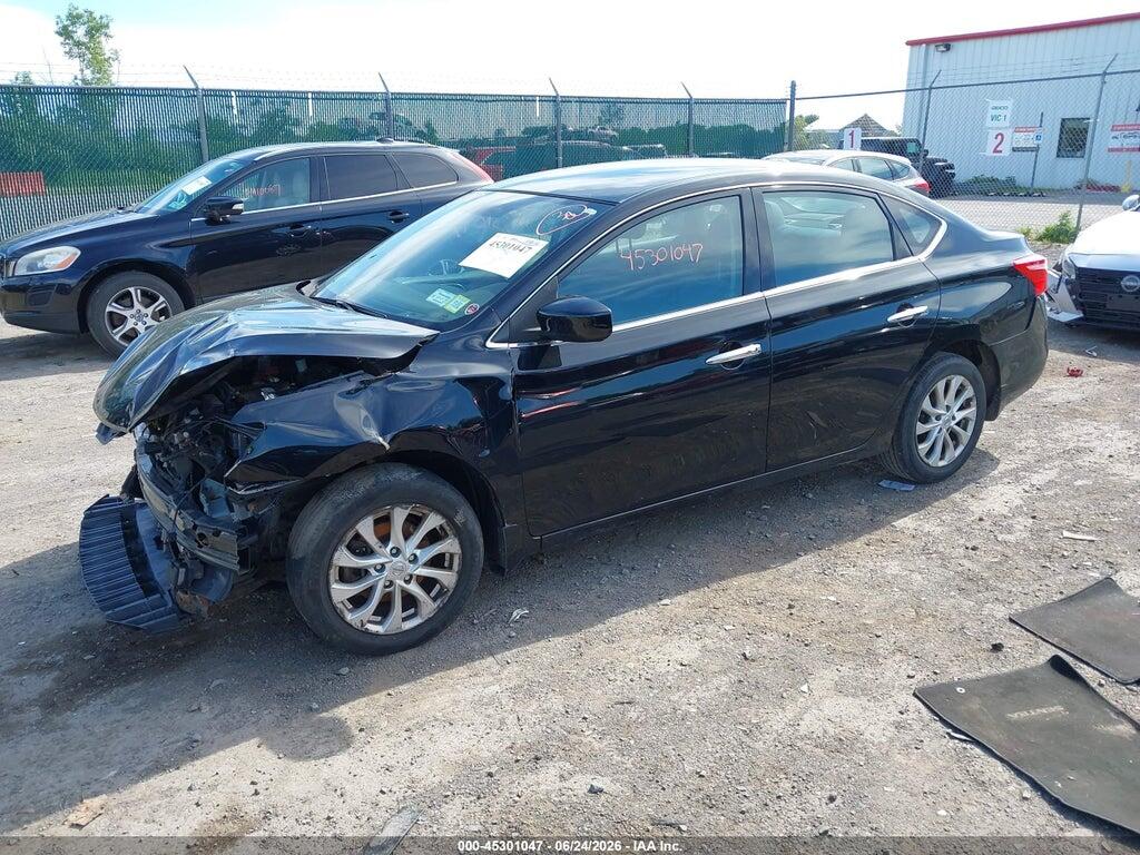 3N1AB7AP3KY314109 2019 NISSAN SENTRA photo no. 2